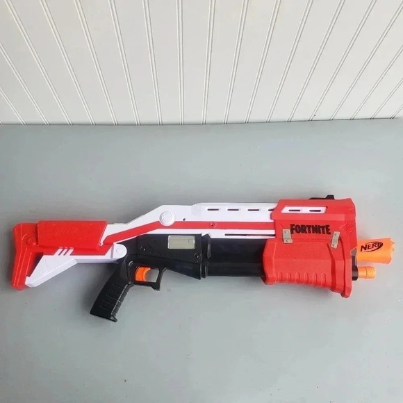 Nerf Fortnite TS-1 Mega Pump Dart Gun Blaster No Darts Included In nu - Picture 1 of 15